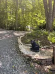 Relaxing round home with a river centrally located