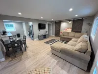 Year-round 3BR/2BA trailside house & 4 electric campsites near Lake Missaukee