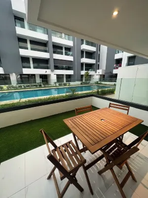 ZS House Harhoura vue sur Piscine