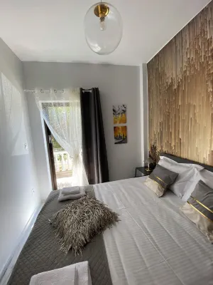 Apartment with design, right on the beach Hotels near Sani Beach