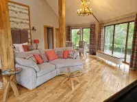 Luxury, secluded, Adult only Treehouse with hot tub, woodburner & stunning views