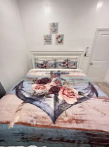 Anchor Villa: 5 min walk or rent a bike to go to turtle beach. 住宿飯店