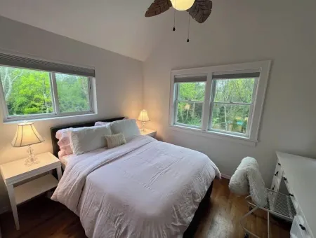 East Hampton home with heated pool and hot tub