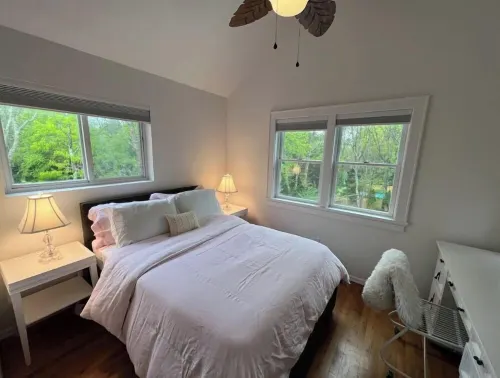 East Hampton home with heated pool and hot tub