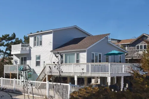 Surf City Home w/ wrap around deck (1 house from beach), 30min Atlantic City Hotels in Surf City