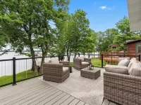 BEACH HOUSE ON MILLE LACS LAKE, PRIVATE DOCK
