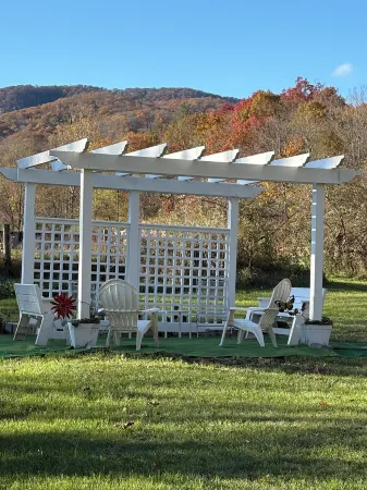 Secluded 3 bedroom home with creek in the back yard