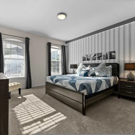 6 Mins to Disney Game Themed Rooms Pool Spa