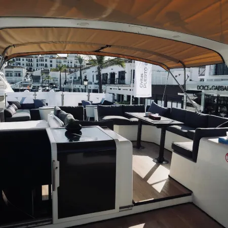 Live on a Luxury 65ft Yacht in Duquesa- Estapona