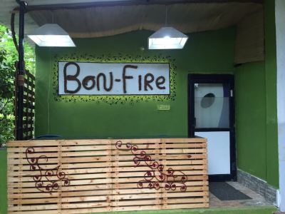 Hotel Exterior Bonfire Photo