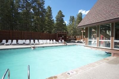 Outdoor Swimming Pool #1687 Ski-in, Ski-Out Four Oclock Lodge, on The Ski Run! Photo