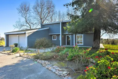 Picturesque Farmhouse on Working Almond Ranch