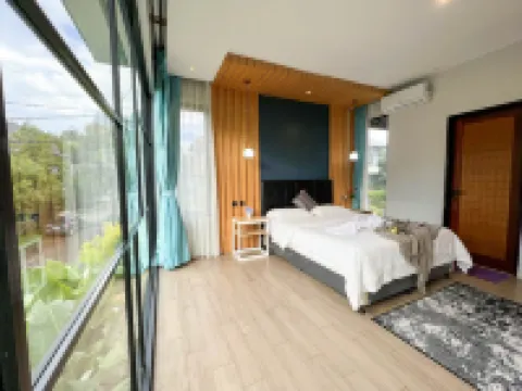 Villa Amethyst KB-5 Lembang 4 Bedrooms with Private Pool Hotels in 