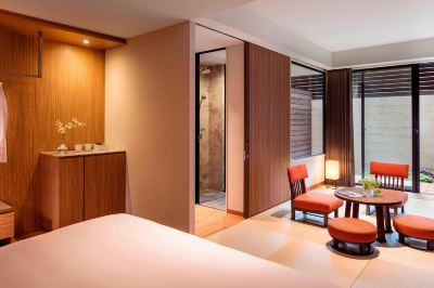 ツインルーム 露天風呂付 ゲストルーム ツイン 北ウイング 軽井沢マリオットホテルの写真