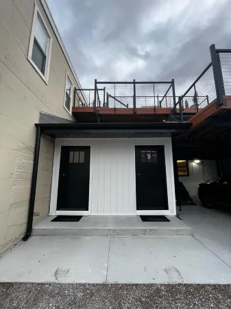 Brand new loft overlooking Crystal Lake with rooftop deck, steps from the beach!