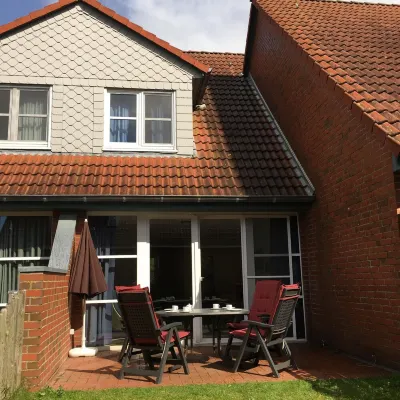 Comfortable holiday center house with its own garden directly at the nature reserve