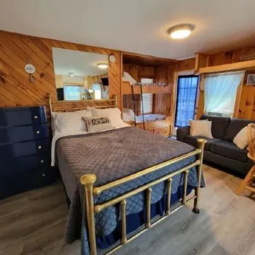 Drop anchor in our studio only steps to the beach