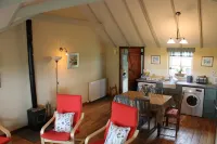 3 bedroom cottage, with far reaching views of the garden and open countryside.