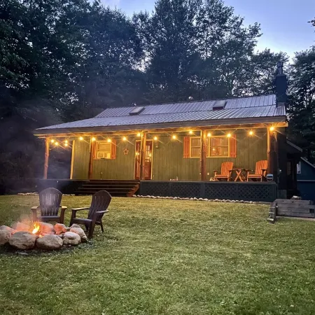 Charming ADK Retreat Walking Distance to Town and River Отели в г. Уэбб