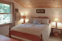 Cozy Charming Cabin with Mountain View, River, and High-Speed Wifi. Pets Allowed