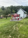 The C&O Caboose at Cantrell Station, Minutes to Fayetteville!