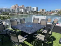 Luxury waterfront townhome, 5 min to beach, pool, boat slip & rooftop deck! - 자쿠지