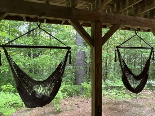 Cabin between Two Lakes -Private Beach on Moose Pond Minutes to Pleasant Mt Ski Hotels in Bridgton