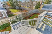 Walk to beach, fenced yard, and toys for the kids!