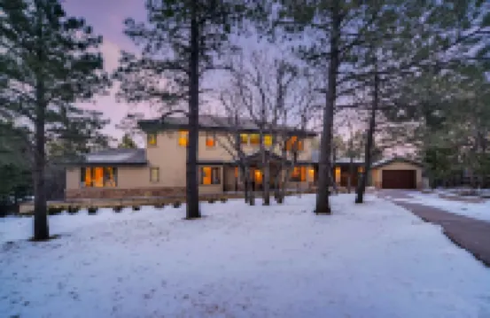 Modern Home, 3 Family Rooms, 3 Decks, 1 Mile from Broadmoor, 500’ above CoS.