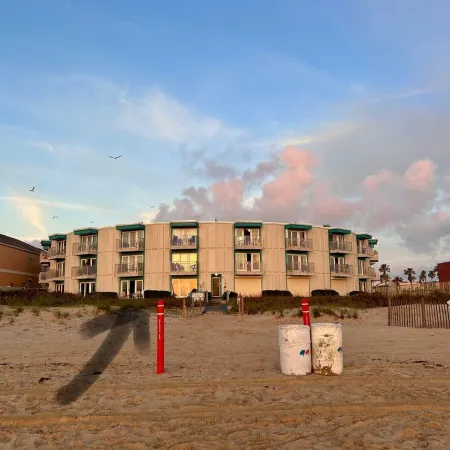 The beach at your back door