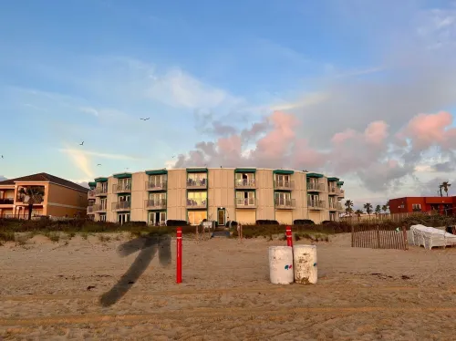 The beach at your back door