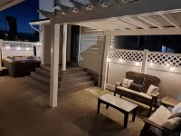 Wayside Getaway with cozy patio & private hot tub!