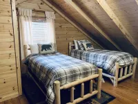 Log Home Located on Lake Muskallonge