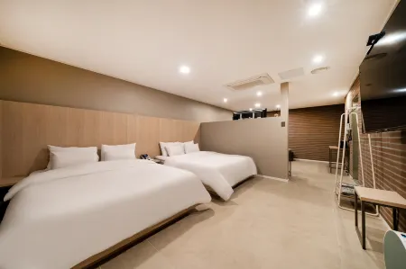 Ansan Hotelbox Отели рядом с достопримечательностью «Ansan Botanical Garden»