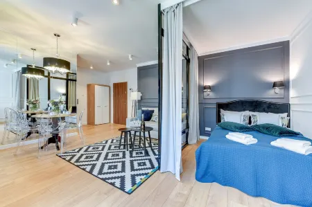 Grano Apartments Gdańsk Motława Spa & Wellness Отели в г. Гданьск