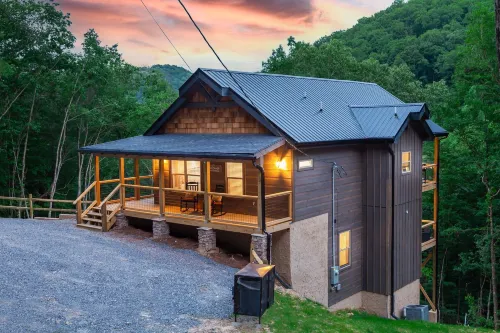 Brand New Freedom Cabin with Large Deck by RedAwning