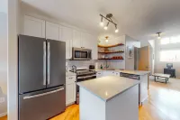 Sunny, Second-Story Condo with a Mountain View, Gas Fireplace, & Free WiFi Hotels in Frisco