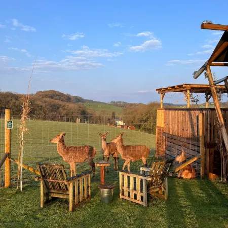 Luxury Safari Lodge-Sleeps 4 6-Deer Park-Dogs Ok