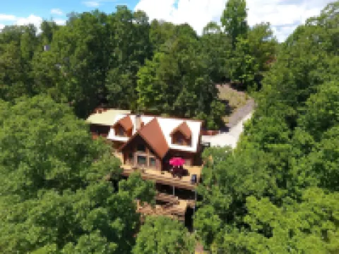 Ten Mile Cabin / with boat dock
