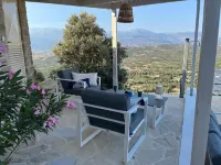 Luxury apartment in Crete with private pool, sea and mountain views.