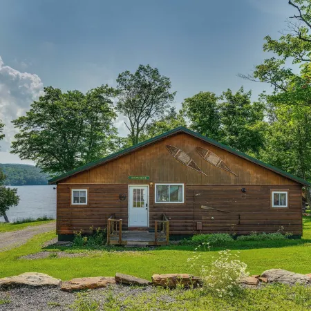 Rustic Cabin Retreat on Rangeley Lake!