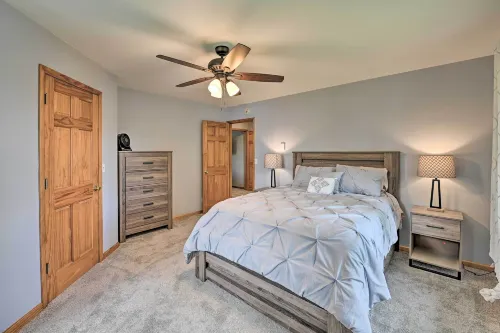 Lakefront Gloversville Home w/ Beach + Dock! - 3-Star