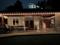!Waterfront Cabana With Fireplace And Hot Tub! 오텀 크레스트 커뮤니티 공원 주변 호텔