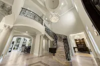 Gated Waterfront Luxury Home! Private Pool, Hot Tub & Mansion Views!