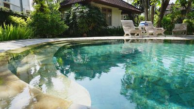 屋外プール プリマ コテージの写真