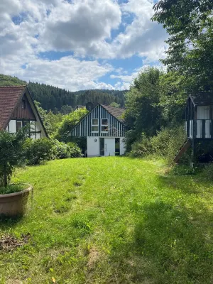 Cozy residential barn "Ewig" with garden & only 7 minutes walk to Lake Bigge