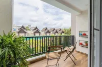 Ripples:Pool facing/RiverView/7 mins to Coco Beach