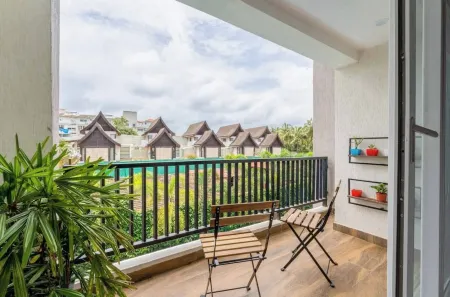 Ripples:Pool facing/RiverView/7 mins to Coco Beach