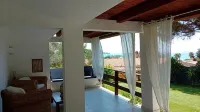 Charming villa 100 meters from the beach and an emerald sea... Hotels in Geremeas