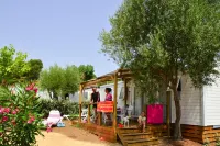 Mobile home in Bessan with terrace - Wifi